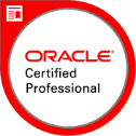 This is an image of the Oracle Certified Professional Logo