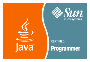 This is an image of the Sun Certified Java Developer Certificate Logo